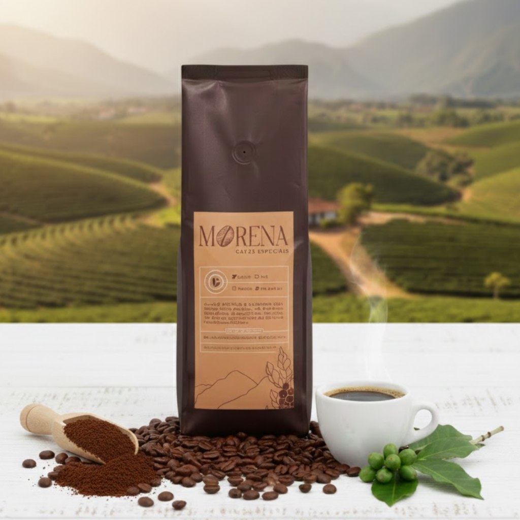 Café Em Grãos 1kg 100% Arábica Especial Torra Média Pacote de 1kg