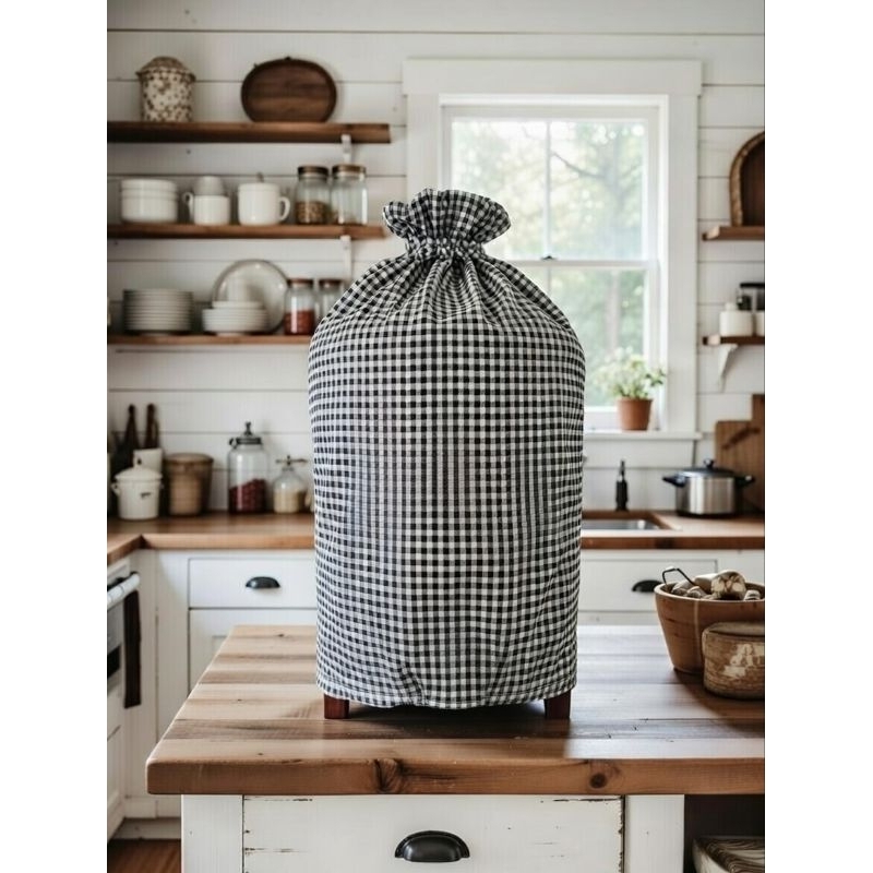 Capa Galão de Água Invertido 20L Xadrez  Várias Cores em Oferta na Shopee