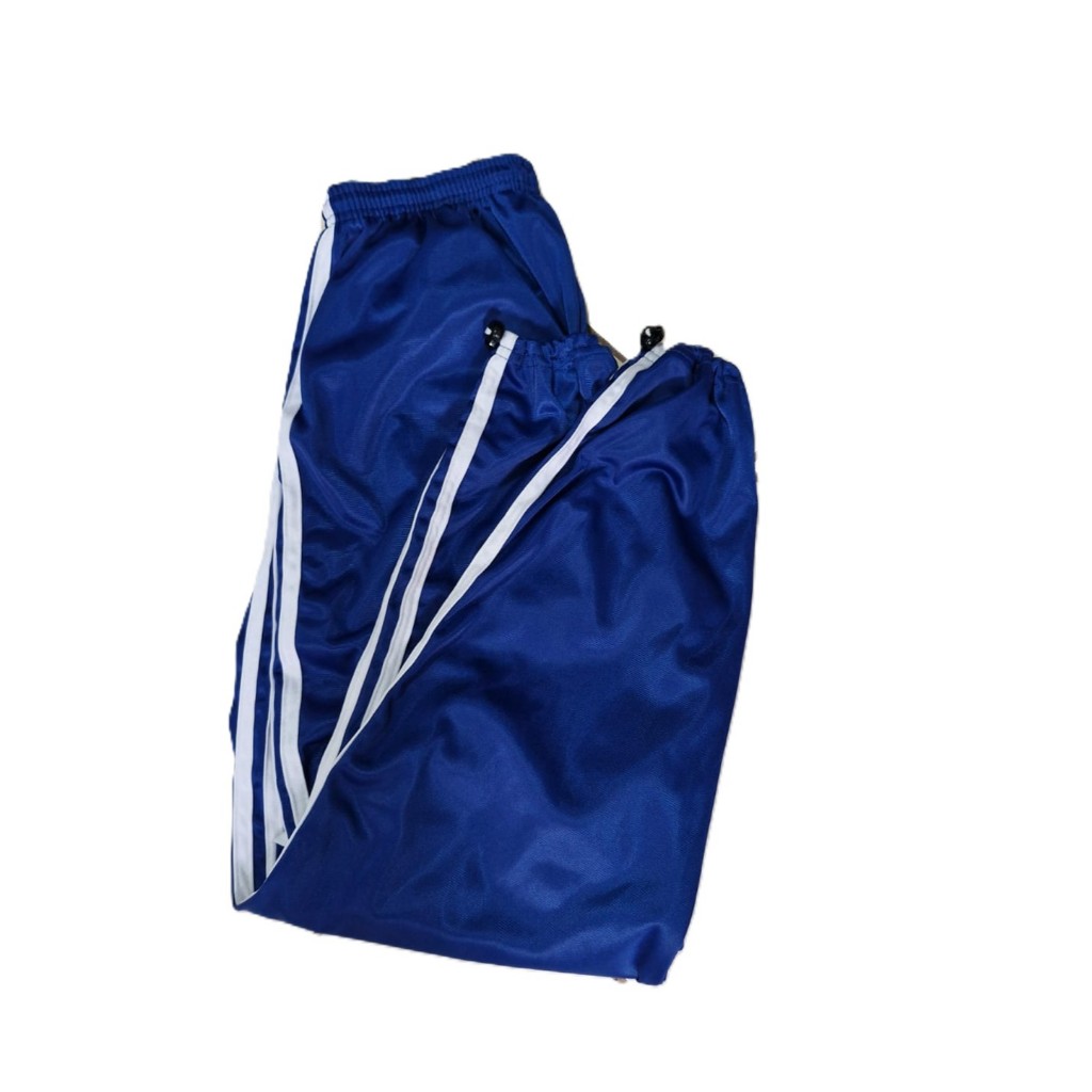 Calça masculina e feminina de Bolso com Zíper E Elástico