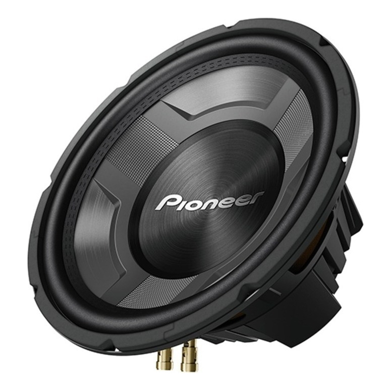Alto Falante Sub Pioneer Tsw3060br 12' 4 Ohms 350w Rms Bass Cor Preto TSW 3060 12 Polegadas