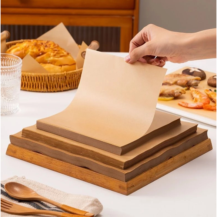 Folhas de Papel Antiaderente de Airfryer Para Forno Frituras Assados Multiuso Sanduíche Fritas