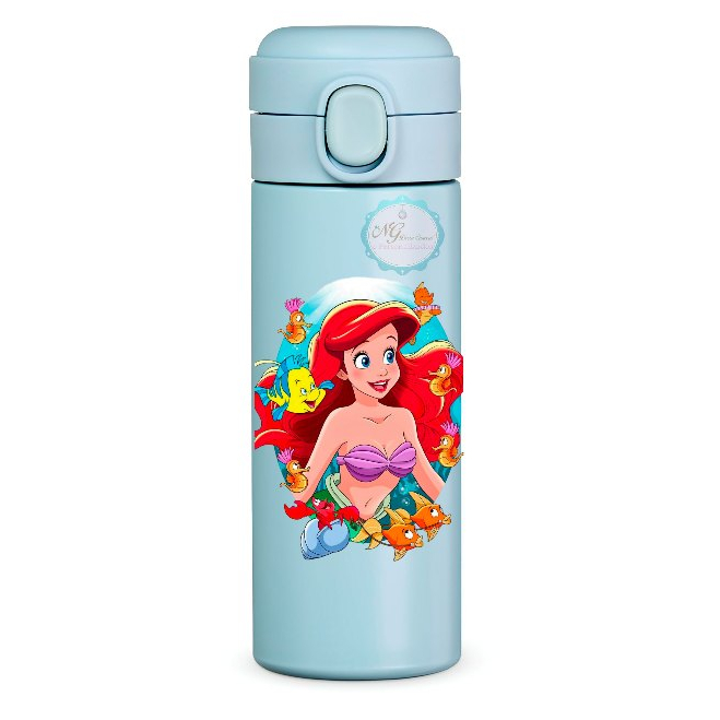 Garrafa Térmica Personalizada Ariel Com Seu Nome em Oferta na Shopee
