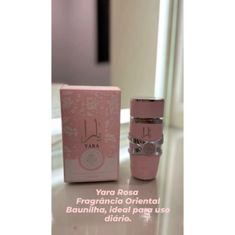 Perfume Árabe Yara lattafa feminino 100ml Eau de Parfum. Original Importado