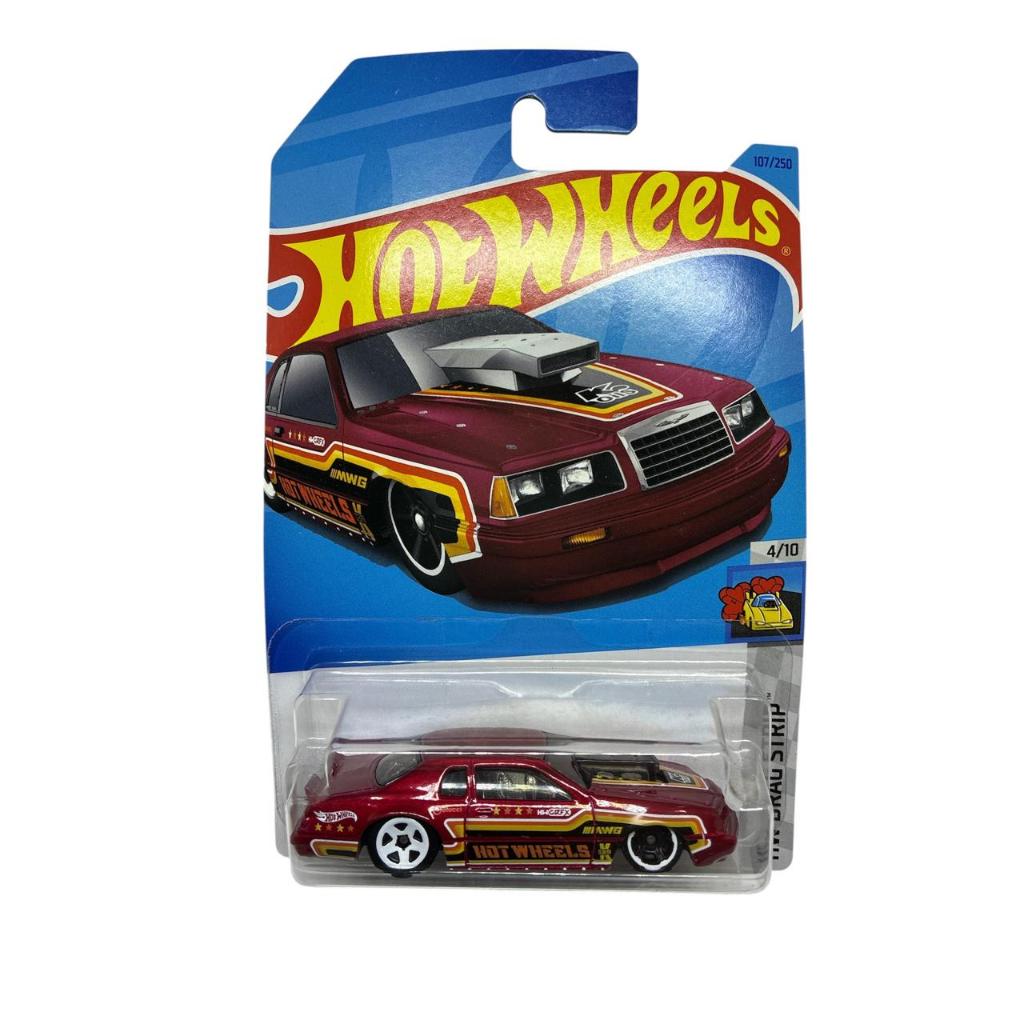 Hot Wheels '86 Ford Thunderbird Pro Stock - 2021 - 107/250 - Cód. 112