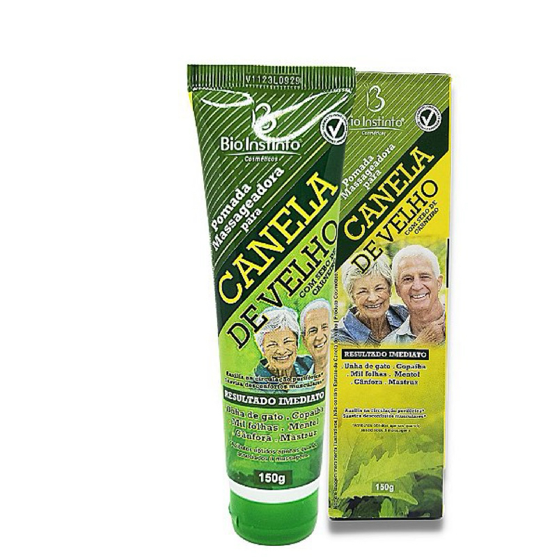 Pomada Canela de Velho com Sebo de Carneiro - Bio Instinto - 150g