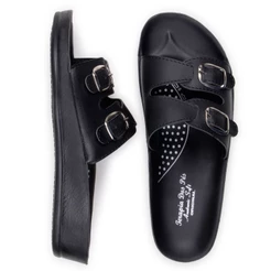 Chinela Anatomica Sandalia Feminina Para Esporão Gravidas Conforto Dores no Pé Inchaco Fascite Slide