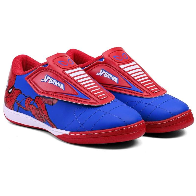 CHUTEIRA INFANTIL FUTSAL HOMEM ARANHA CAPITÃO AMÉRICA em Oferta na Shopee