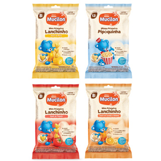 Mucilon Meu Primeiro Lanchinho kit c/04 unidades (Escolha o Sabor) em Oferta na Shopee