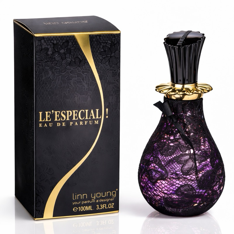 Perfume Le’Especial Linn Young Feminino Eau de Parfum 100ml – Fragrância Sensual, Elegante e Marcante