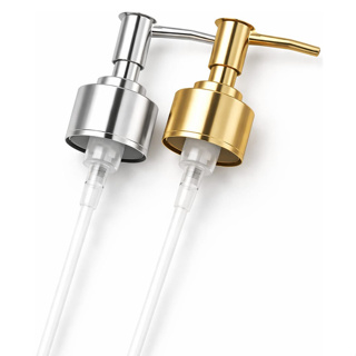 Kit 3 Válvulas Pump Dourada Prata Sabonete Cosméticos 28/410 em Oferta na Shopee