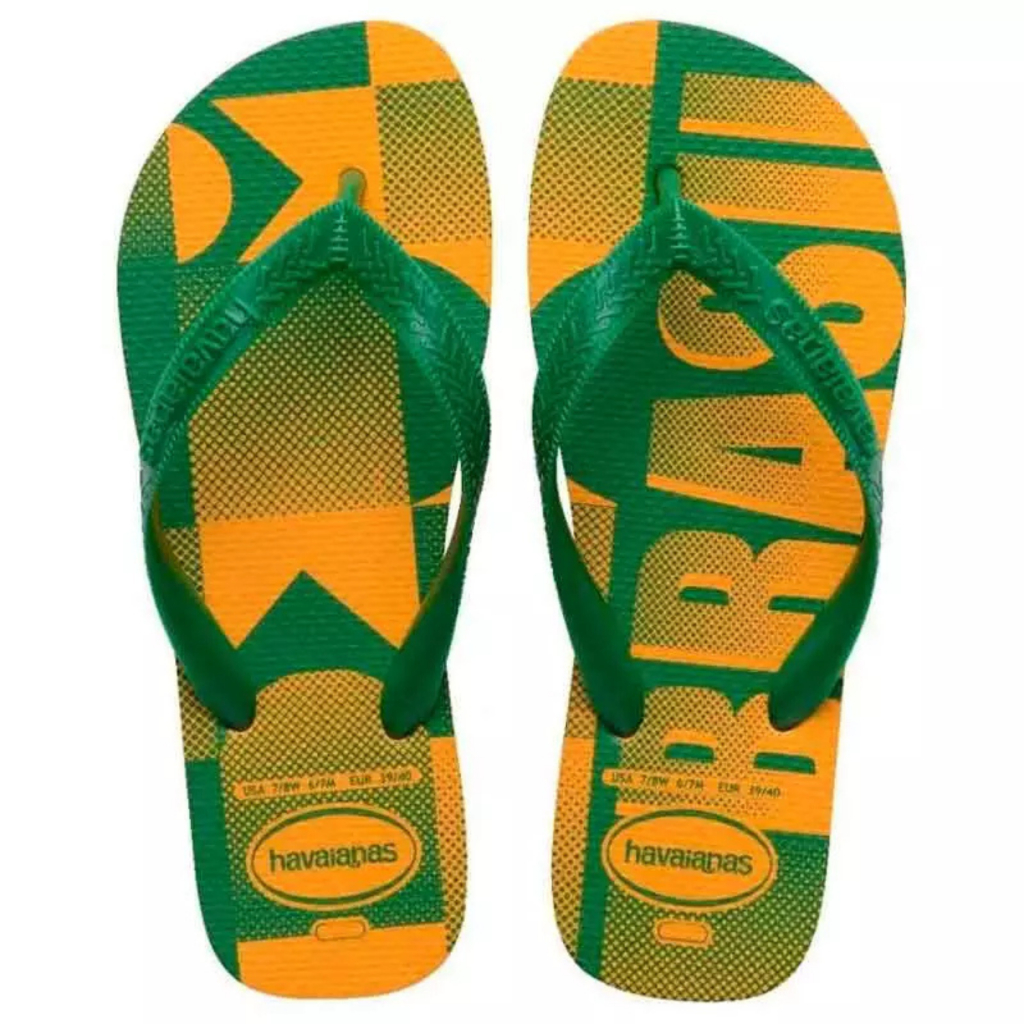 Chinelo Masculino Havaianas Vai Brasil  Copa do Mundo 2026 Seleção Brasileira