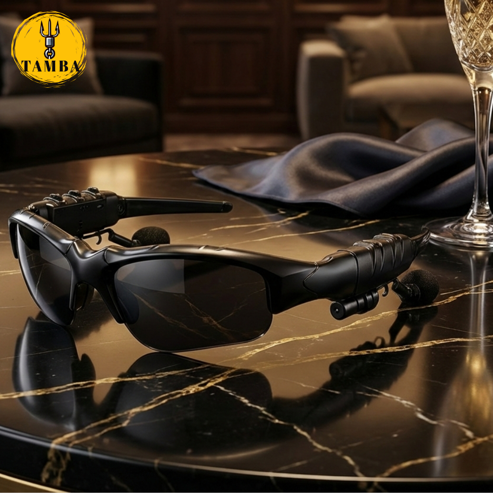 Óculos Polarizado com Fone de Ouvido Bluetooth e Lente Móvel em Oferta na Shopee