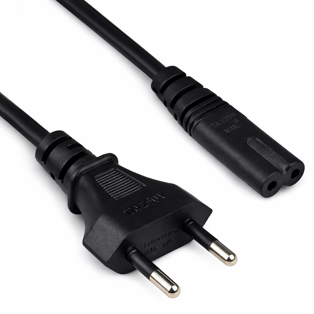 Cabo de Força Energia Bipolar para TV, RÁDIO, IMPRESSORA, PS2, PS3 E PS4