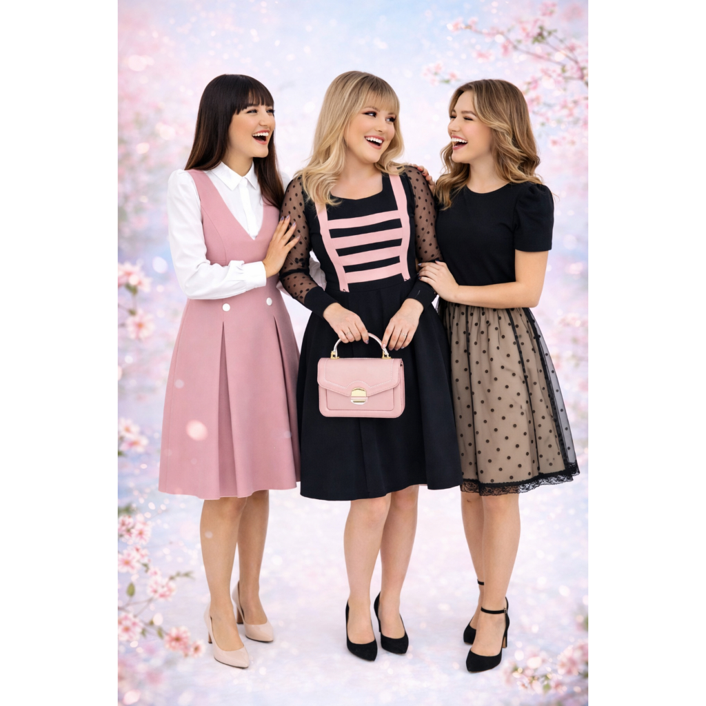 Vestidos Evangélicos No Atacado Rodado SoltinhoTule Poá Bolinhas Forrado Plus Size Premium (Saia tule, Senior)