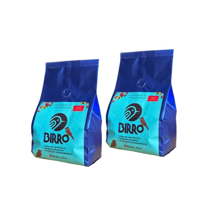 Kit 2 Café Especial 250g (86 pontos) Produzido em familia - Café Birro