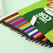 Lapis De Cor Eco Sextavado Leo&leo 24 Cores.