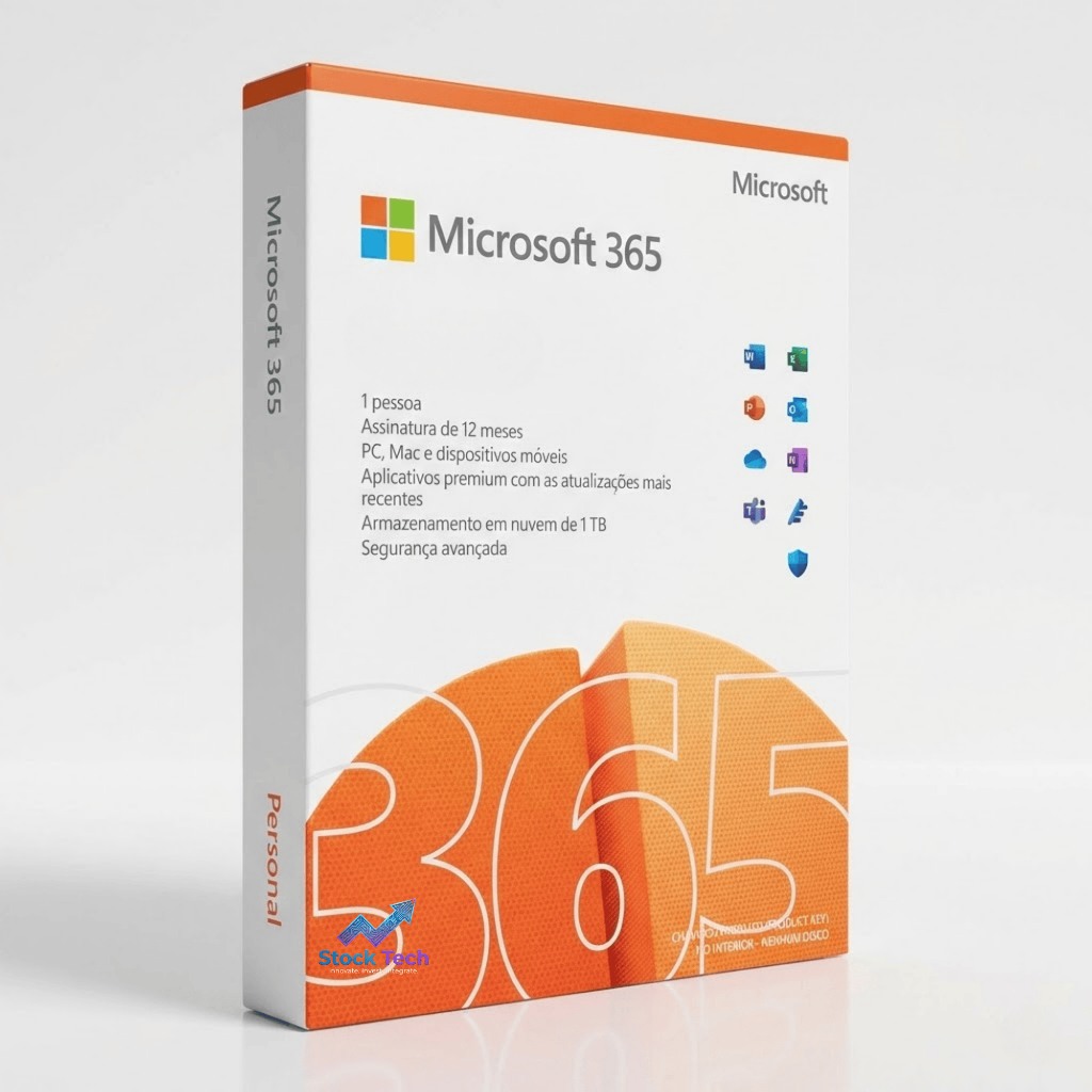 Microsoft Office 365 Mídia Física Licença 12 Meses + 1TB OneDrive 1 Usuário Assinatura Anual Físico em Oferta na Shopee
