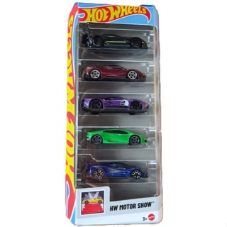 Hot Wheels Pack com 5 Carros Original - Mattel em Oferta na Shopee