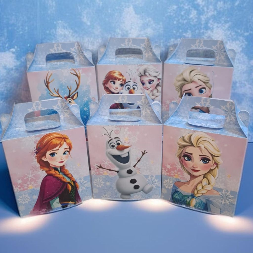 Personalizados FROZEN - CAIXA MALETINHA SURPRESA Pegue e Monte  Lembrancinhas para Festa infantil em Oferta na Shopee