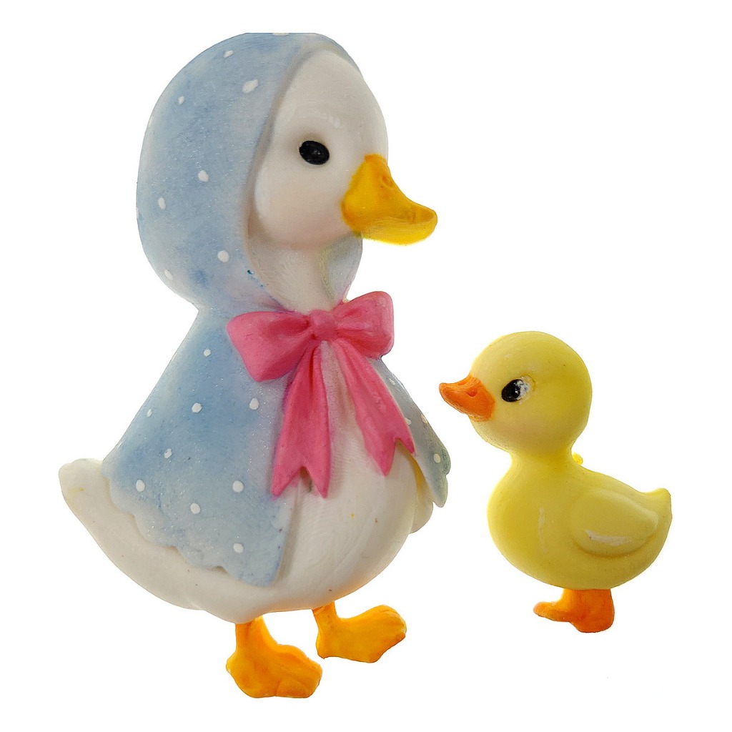 Molde De Silicone Patinho Pata Fazendinha Sabonete Doce
