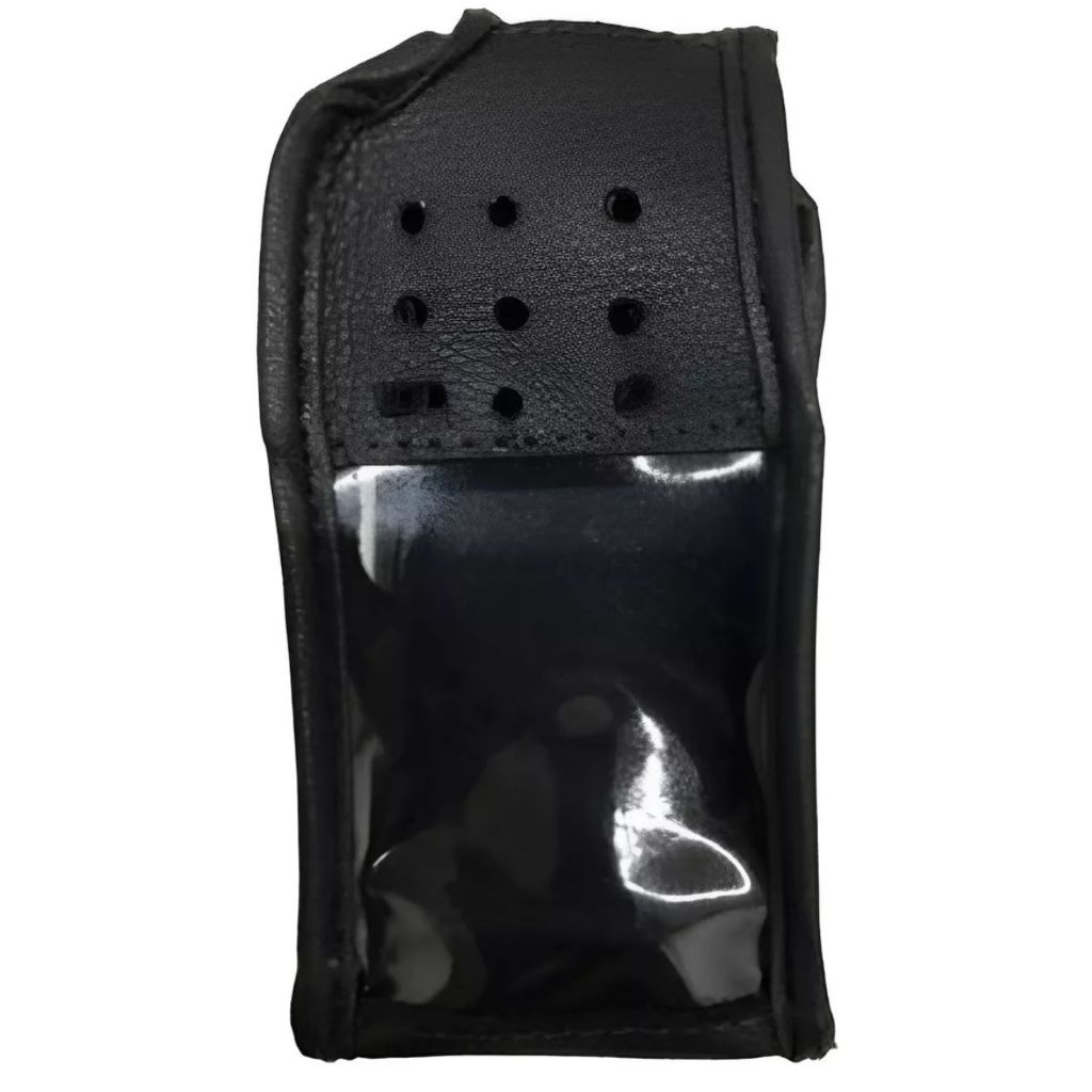 Kit 2 Capa Couro Legitimo Flexivel Radio Baofeng Uv 5r