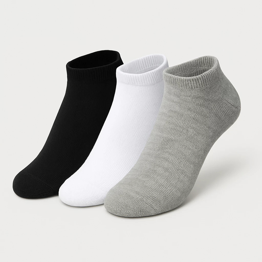 Kit Meia Masculina Soquete Cano Curto Respirável Tamanho 40 AO 46 em Oferta na Shopee