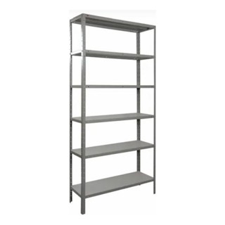 Prateleira Estante De Aço Galvanizado 198x90 Com 6 Divisória em Oferta na Shopee