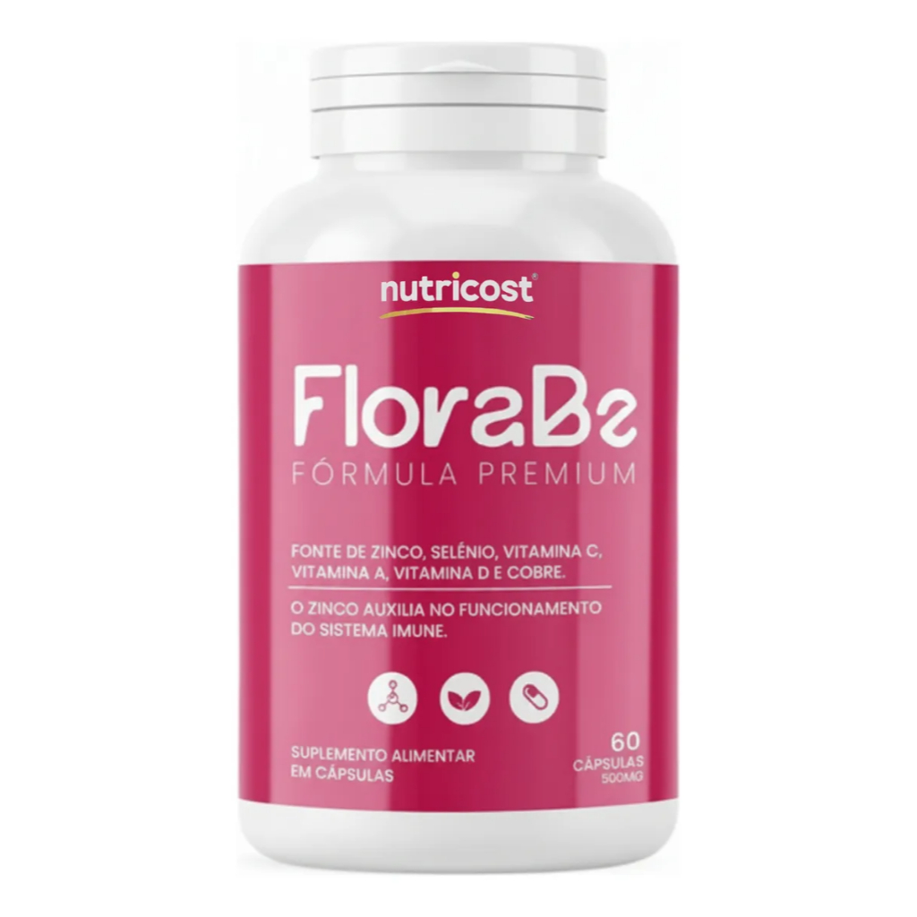 1 Florabe Suplemento Alimentar 60 Cápsulas