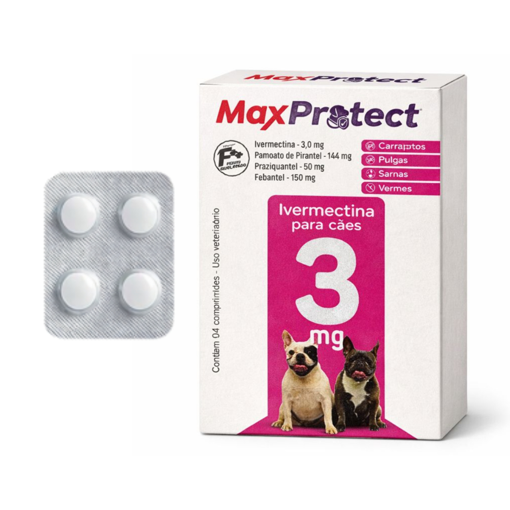 Remedio Carrapato Pulgas Para Cachorro 7,5kg a 15kg - Dura 6 Meses 4 comprimidos - envio imediato em Oferta na Shopee