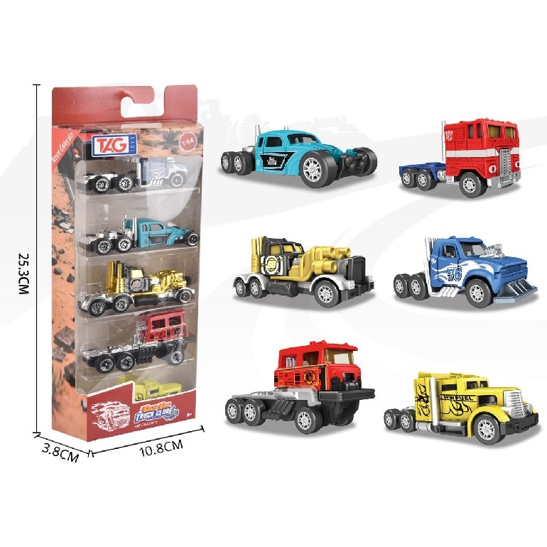 Mniatura Caminhão Em Metal Cores 1:64 - TAG