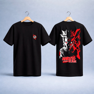 T-Shirt Naruto Oversized Masculina Camiseta Anime Fitness Academia Camisa Algodão premium em Oferta na Shopee