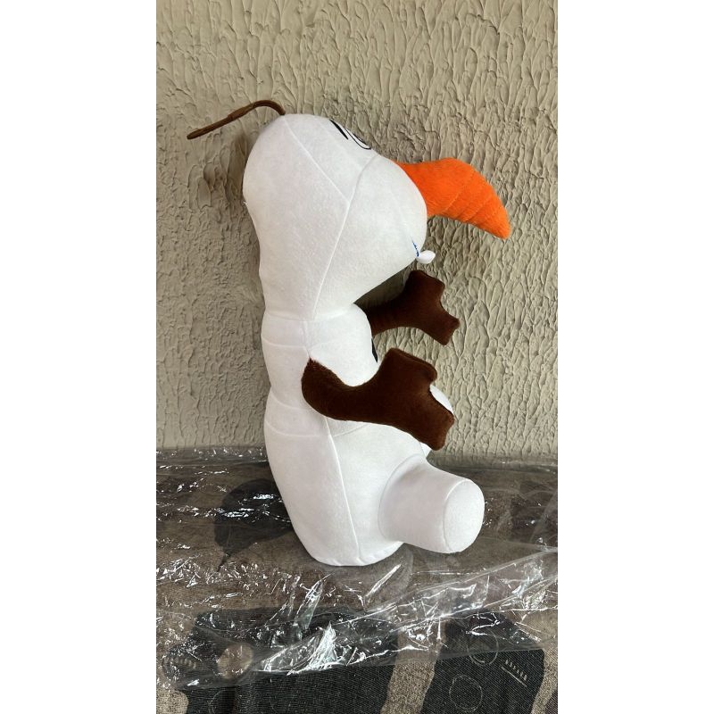 Detalhes do Pelúcia Boneco de Gelo Olaf 45 cm antialérgico Brinquedo em Oferta top vem ser feliz