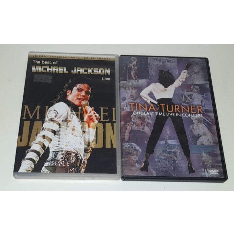 2 Dvd´s - Michael Jackson The Best Of & Tina Turner - One Last Time Live In Concert