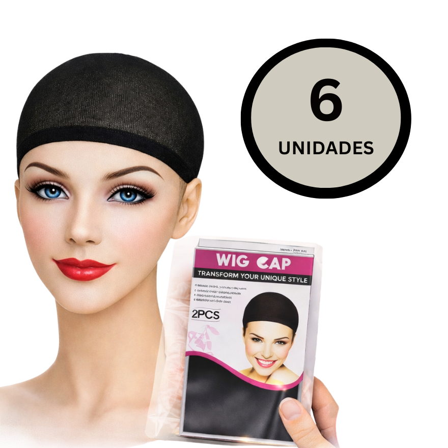 Kit 2, 4 e 6 Touca Cap Para Wing ANTI FRIZZ touca fina para prender cabelos