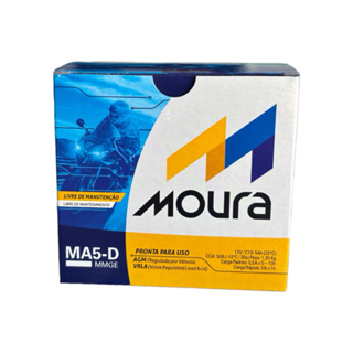 Moura Moto MA5-D 12V 5AH - 6 Meses de Garantia em Oferta na Shopee