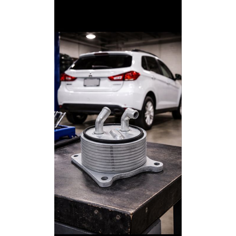 Radiador Óleo Câmbio Lancer 2.0 16V 2007 a 2012 ASX Outlander Frontier 2010 a 2016