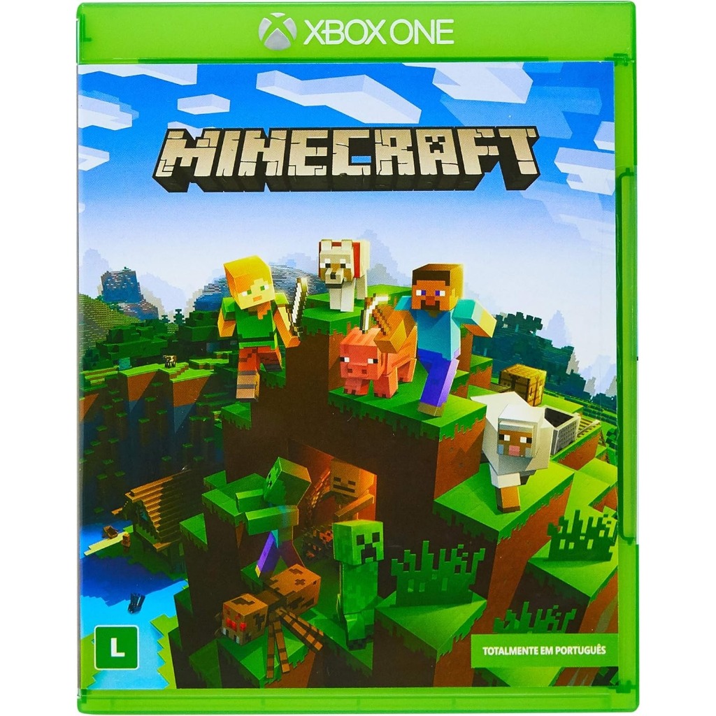Minecraft - Xbox One Midia fisica Cd Portugues Br