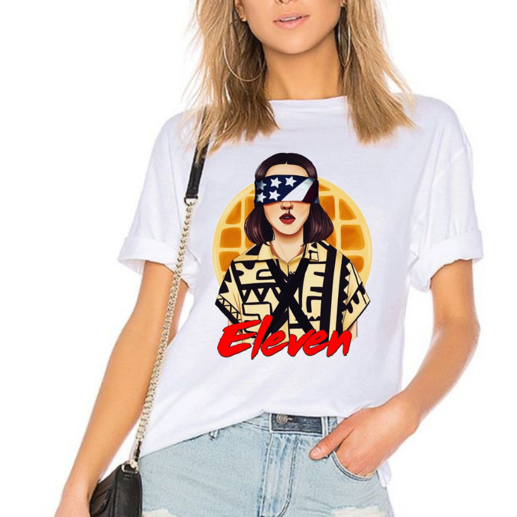 CAMISETA INFANTIL E ADULTA,ELEVEN,STRANGER,menina estilosa filme serie, blusinha, STRANGER THINGS, max, friends, eleven