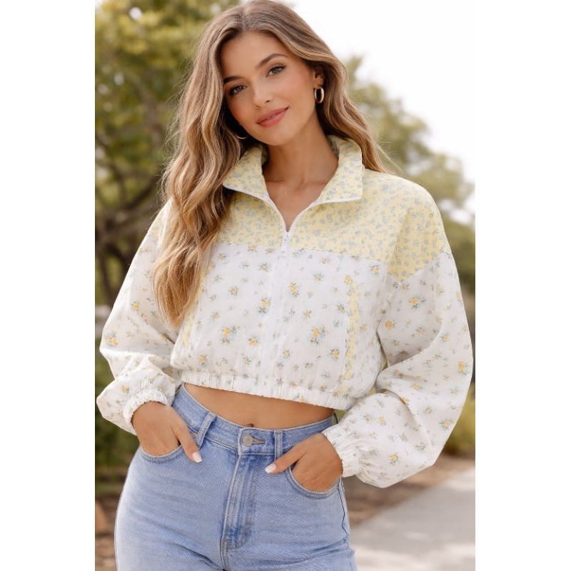 Aeropostale cropped floral :Tam G