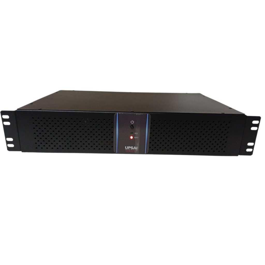 Nobreak Rack 1.4 Kva Entra Biv Saida 115v + Cabo Auxiliar Cor Preto Preto