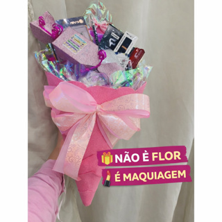 Buquê de Maquiagem Presente | Kit Make Completa para Namorada, Mãe ou Amiga | Envio Rápido-DIAS DAS MÃES/ANIVERSARIO em Oferta na Shopee