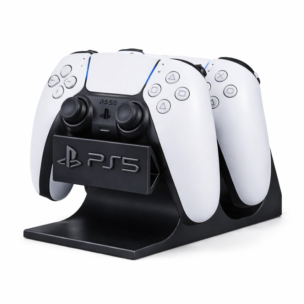 Suporte Controles PS5 PS4 Base Setup Gamer Dualsense Dualshock de Mesa