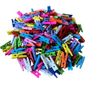 Mini Prendedor de Madeira para Fotos Tags e Lembrancinhas em Oferta na Shopee