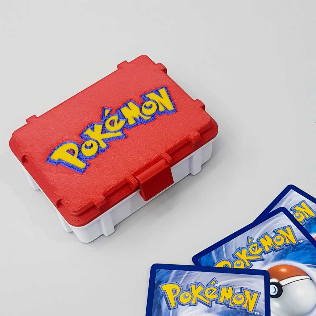 Caixa Organizadora Deck Box para Cartas Pokemon TCG Cards