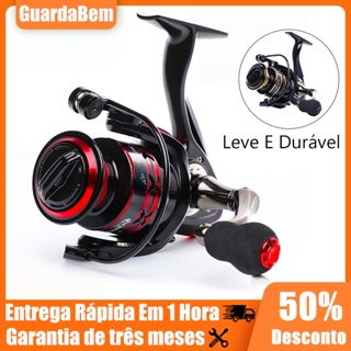 Molinete De Pesca Plástico AK200 Max Arraste 10kg Cana Em Água Salgada Para Mão Esquerda E Direita em Oferta na Shopee