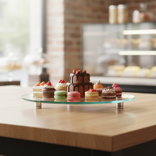 Prato de Bolo Boleira, Prato, Bolo, Doces, Cupcake Bailarina Expositor para Bolos e Doces Vidro em Oferta na Shopee