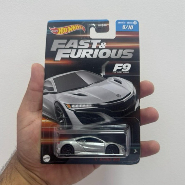 Hot Wheels Velozes e Furiosos 17 Acura NSX Fast & Furious