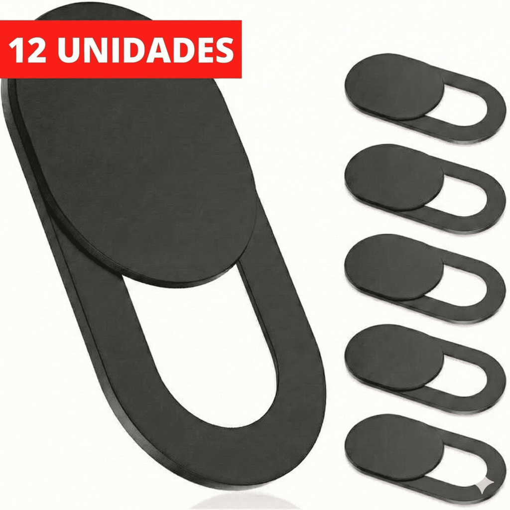 Kit 12 Protetor Webcam Câmera Tampa Privacidade Notebook Celular Anti espião Tablet Cover Universal em Oferta na Shopee