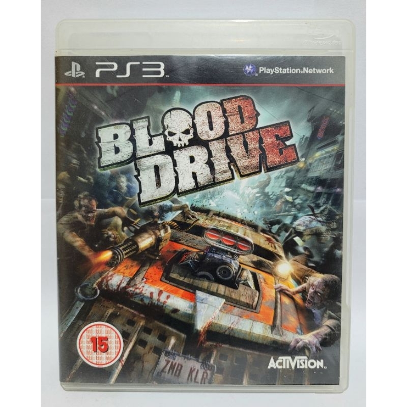 Blood Drive, jogo original para ps3, mídia física
