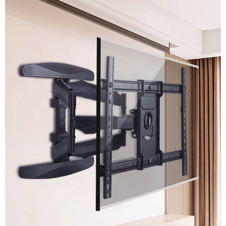 Suporte Tv Grande Gigante Articulado 55 A 85 Reforçado Giant Preto Suporte De Parede em Oferta na Shopee